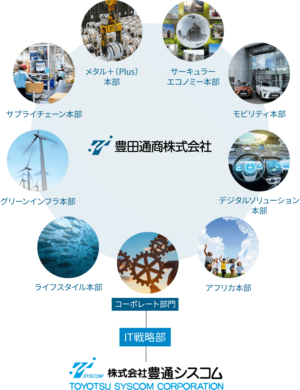 豊通シスコムの位置付け
